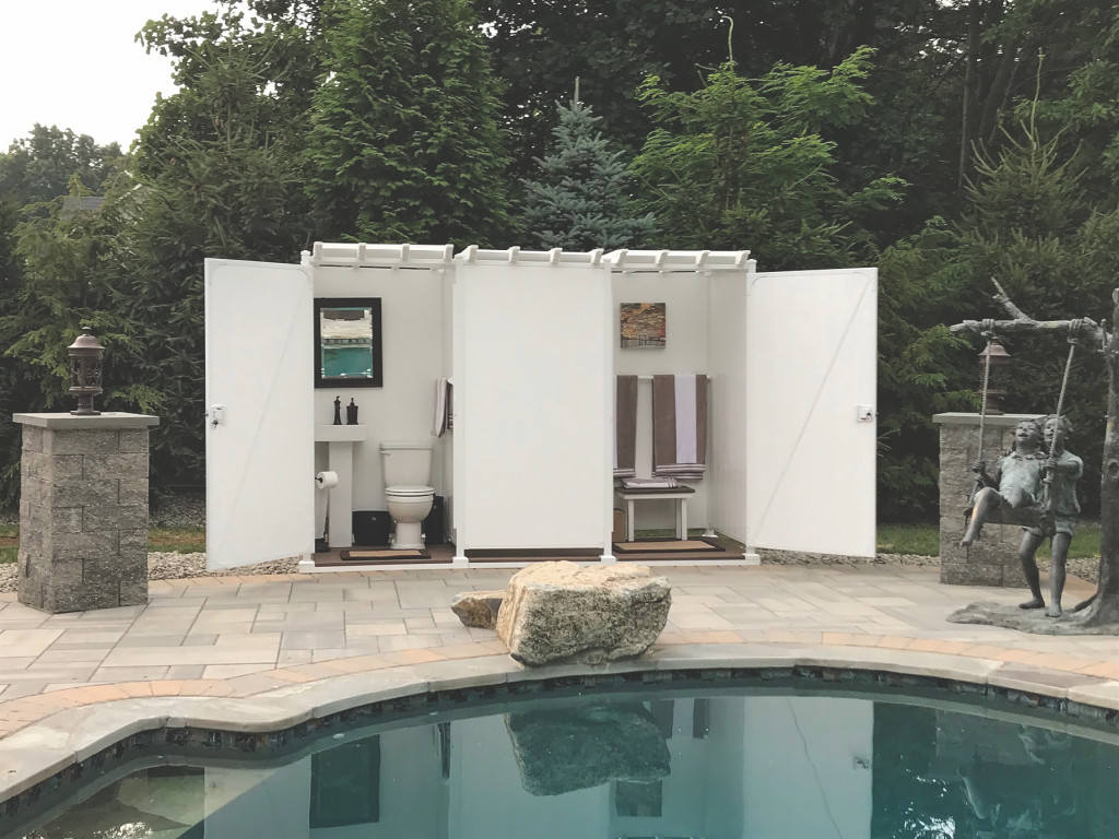 New Jersey Company Innovates with Above-Floor Plumbing To Make Outdoor Bathrooms a Breeze