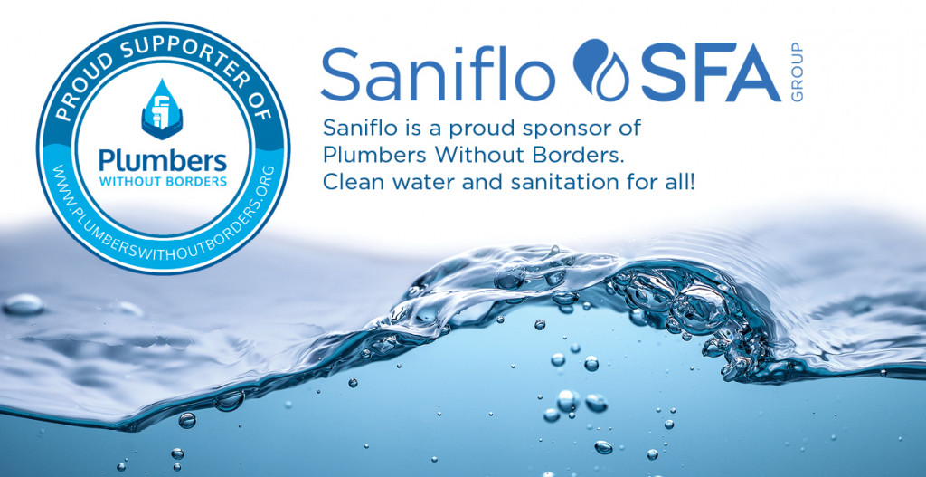 SFA Saniflo North America Partners with Plumbers Without Borders