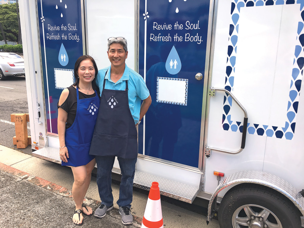 A “leap of faith” taken, to aid local homeless by offering free showers!