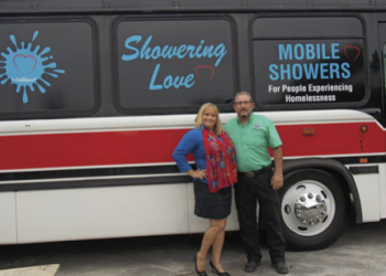 Saniflo Pumps Help Nonprofit “Shower Love” on the Homeless