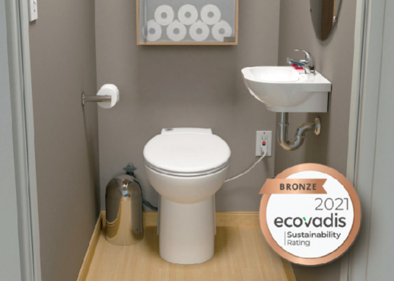 EcoVadis rated Saniflo SFA Inc. | Bronze Rating 