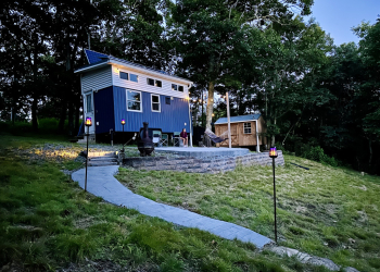 Saniflo Case Study: Mountaintop Tiny Home with Sanimarin 4