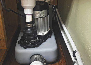 Heavy-duty drain pumps solve hair salon’s plumbing challenges.